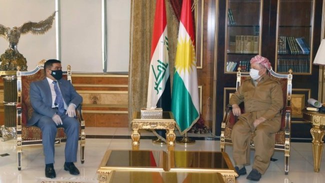 Başkan Mesut Barzani Irak Savunma Bakanı’yla görüştü