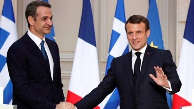 Miçotakis ile Macron Türkiye’yi görüştü