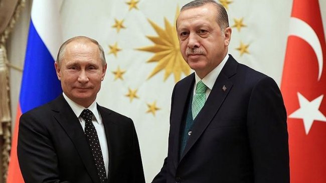 Erdoğan ve Putin'den 'Libya ve Suriye' görüşmesi