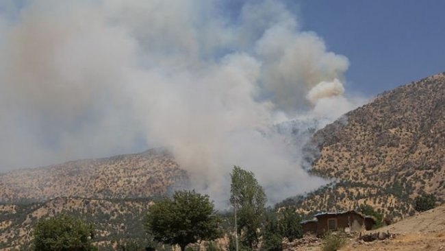 TSK uçakları Helgurd Dağı’nı bombaladı