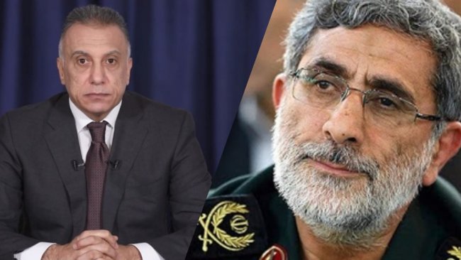 'Irak Başbakanı Kazımi, ABD ziyareti öncesi DMO Komutanı ile görüştü'