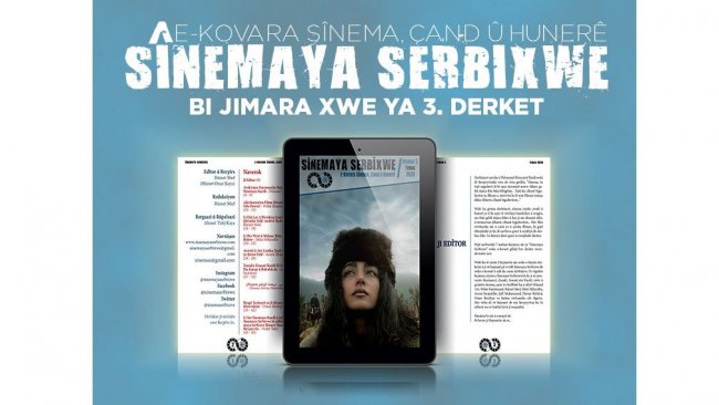 Kürtçe sinema dergisi olan “Sînemaya Serbixwe”nın 3’üncü sayısı çıktı