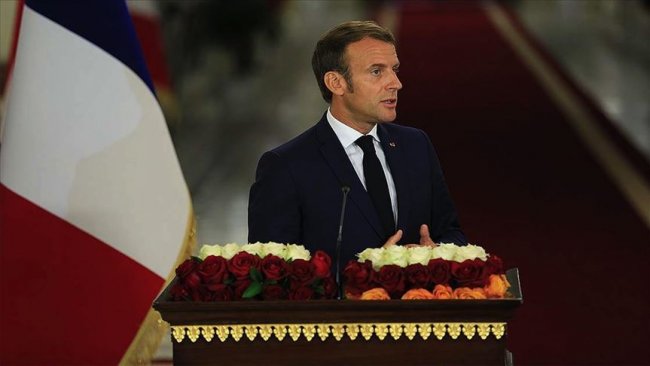 Macron, dış müdahalelerin Irak'ı zayıflatabileceğini söyledi