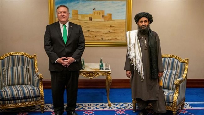 Pompeo, Taliban liderleriyle görüştü