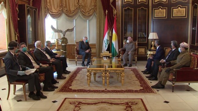 Başkan Barzani ile James Jeffrey bir araya geldi