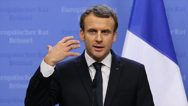 Macron: Boyun eğmeyeceğiz, evrensel değerleri savunacağız