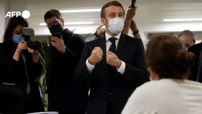 Macron’dan Ermeni derneğine destek ziyareti