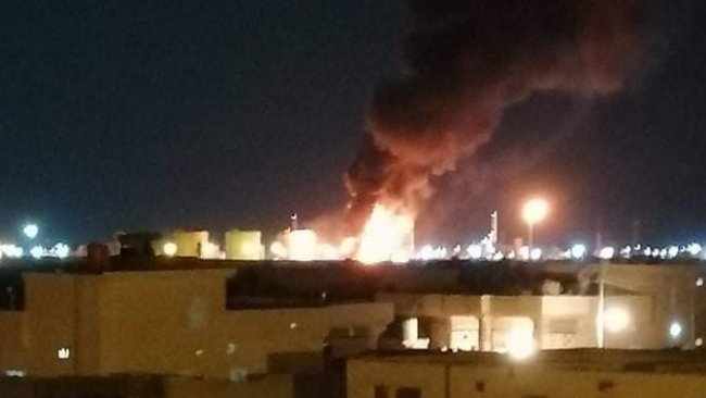 Irak’ta petrol rafinerisine roketli saldırı
