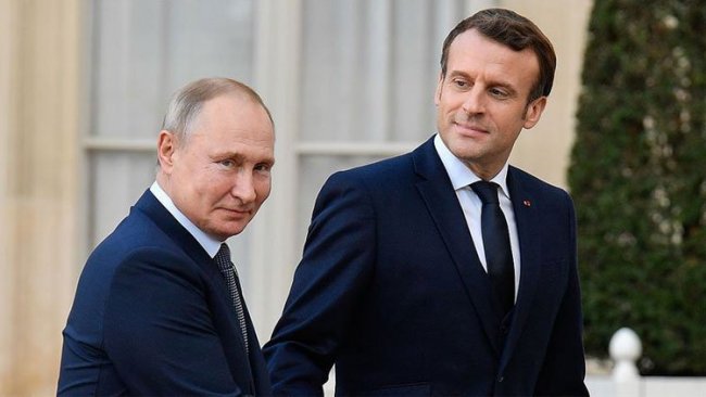 Putin ve Macron arasında Dağlık Karabağ görüşmesi