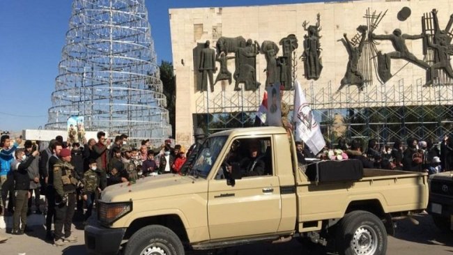 Haşdi Şabi, Süleymani için Bağdat’ta gösteri düzenledi