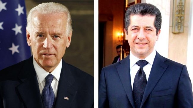 Mesrur Barzani'den Joe Biden’a kutlama