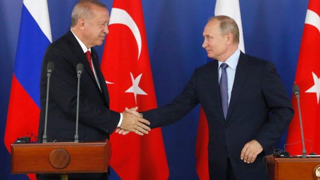 Erdoğan ve Putin telefonda görüştü