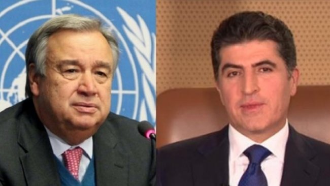 Guterres’ten Neçirvan Barzani’nin çağrısına yanıt