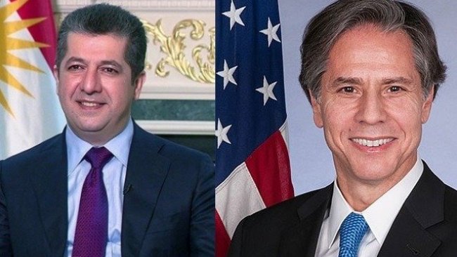 ABD Dışişleri Bakanı Blinken’den Başbakan Barzani’ye mesaj