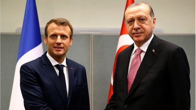 Macron'dan 'Erdoğan' açıklaması