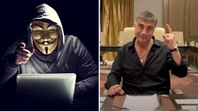 Anonymous'tan Sedat Peker'e ağır sözler: Yürü git, faşist