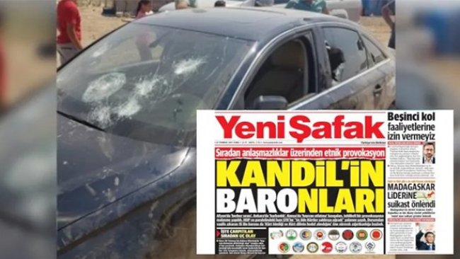 PAK: Yeni Şafak Gazetesi Irkçı Saldırganların Suç Ortaklığını Yapıyor