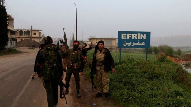 Afrin'de silahlı gruplar 8 kişiyi kaçırdı