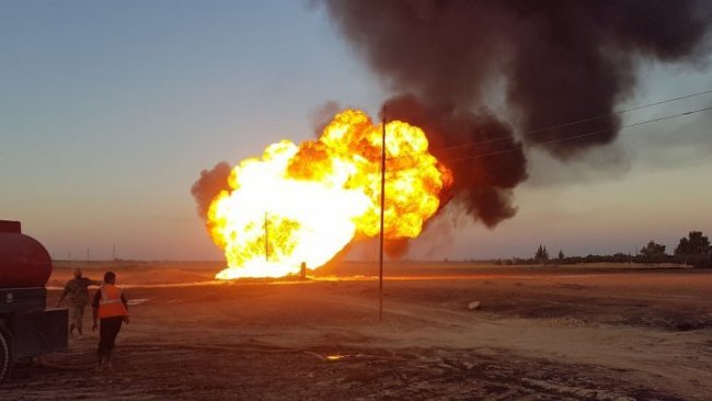 IŞİD, Suriye'de doğalgaz boru hattına yönelik saldırıyı üstlendi