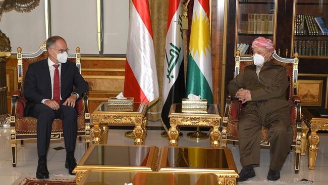 Başkan Barzani ile Avusturya Büyükelçisi Şengal’in durumunu görüştü