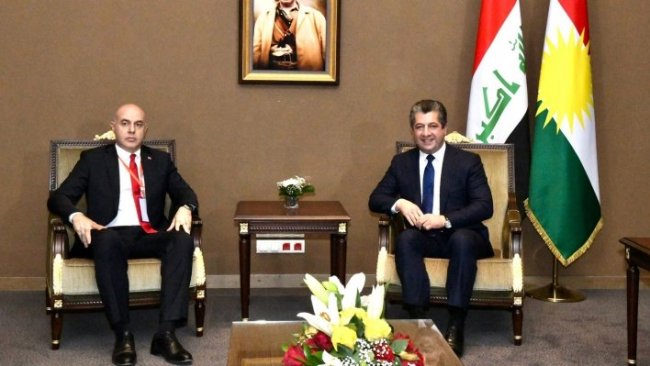 Başbakan Barzani, Türkiye'nin Bağdat Büyükelçisi'ni kabul etti