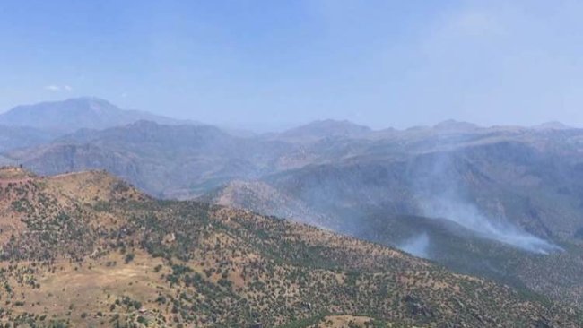 Türk savaş uçakları Zaho kırsalını bombaladı