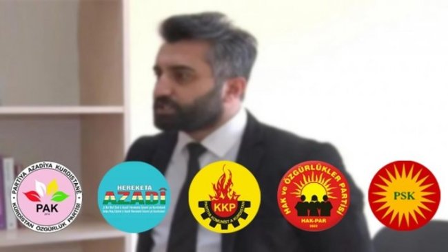 Kürt partilerinden Hifzullah Kutum’un tutuklanmasına tepki