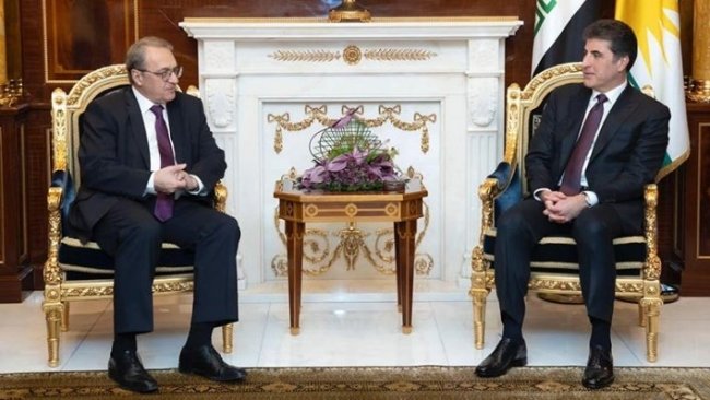 Neçirvan Barzani ve Bogdanov Rojava’nın durumunu görüştü