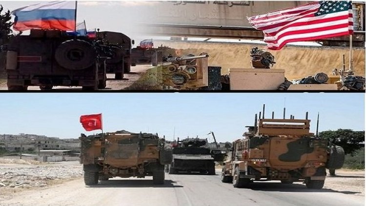 Rojava'da ABD-Rusya ve Türkiye’nin hareketlilikleri  