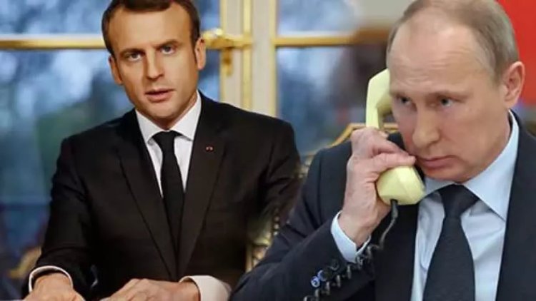 Putin ve Macron Zaporijya Nükleer Santrali'nde denetim için anlaştı