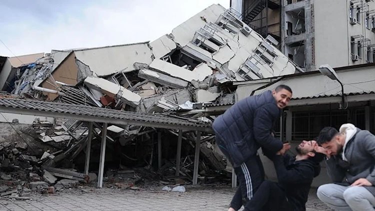 İskenderun'da hastane çöktü: Çok sayıda hasta ve sağlık personeli enkaz altında