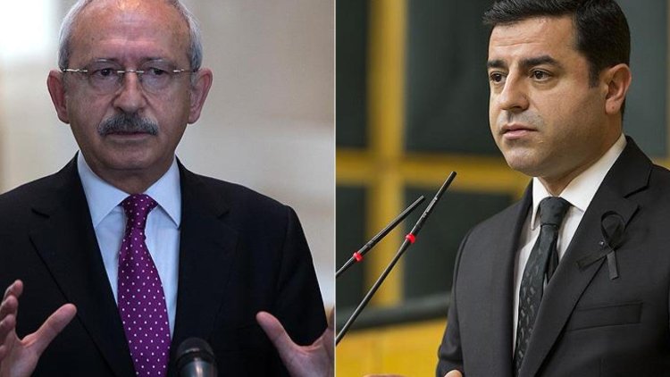 Demirtaş: 'Hedef, Kılıçdaroğlu’nun tüm Türkiye’nin adayı olması'