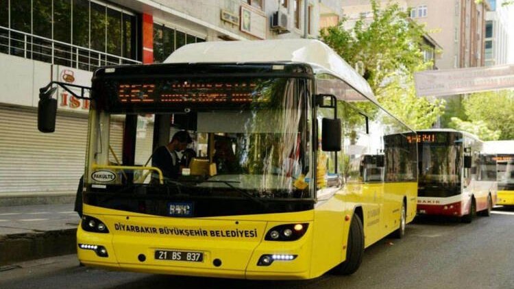 Diyarbakır'da toplu ulaşıma zam