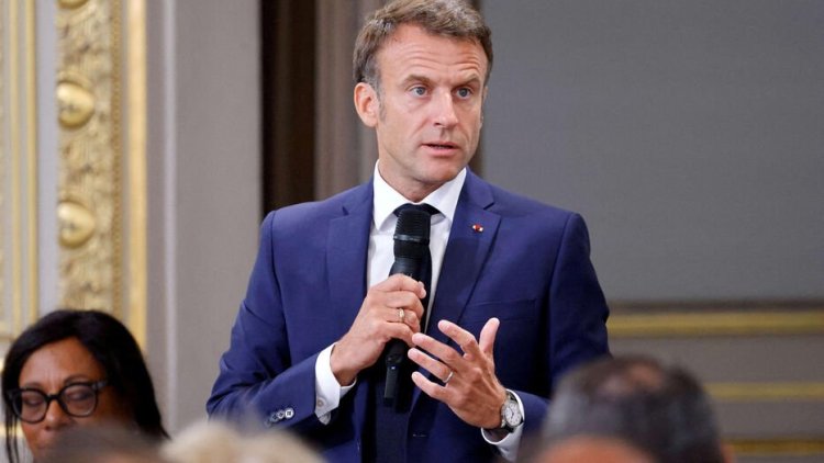 Macron: Şiddet ve yağmadan benim çıkardığım ders; asayiş, asayiş, asayiş